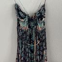 Free People Intimately Black Summer Storm Slip Dress Flowy Boho Mini Dress XS Photo 6