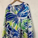 Natori  Zelda Caftan Deep De Chine Silky Swim Cover Size 1X Photo 2