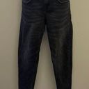 ZARA  Black Faded and Distressed 5-Pocket Skinny Jeans- Size 8 Photo 0