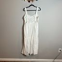 American Eagle  white open back tiered maxi dress Photo 3