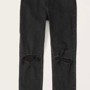 Abercrombie & Fitch Ultra High Rise Ankle Straight Jean Photo 0