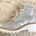 DV by Dolce Vit Dolce Vita Hinto Ankle Boots in Silver Metallic Calf Hair Photo 5