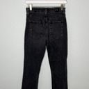 Urban Outfitters Kick Flare High Rise Cropped Black Jeans Photo 6