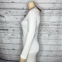 Krass&co G.H. Bass & . NWT Size XL White Long Sleeve V-Neck Core Knit Top Shirt Photo 1