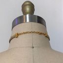 Body Central Gold Braided Choker With Light Green Stone  Photo 2