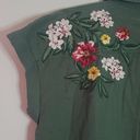 Style & Co . Embroidered Tie Front Top NWT Photo 4