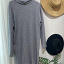 Time And Tru  grey loose turtle neck dress Photo 4