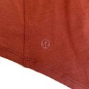 Lululemon  Up For Down Time Long Sleeve Shirt in Terracotta Rust Size XL Photo 7