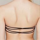 Free People  Strappy Back Lace Bandeau Bra Red Clay Great Condition Size Large Photo 3