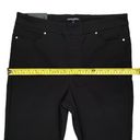 Mario Serrani  Italy Black Stretch Cuff Capri Large NEW Photo 3