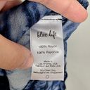 Blue Life Revolve Blue Tie Dye Off The Shoulder Mini Dress S Photo 5