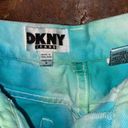 DKNY  Custom Tie Dye Denim Jean Shorts Women's Size 10 Photo 5