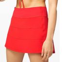 Lululemon  Pace Rival Skirt (Tall) *4-way Stretch Carnation Red Size 2 Tall Photo 1