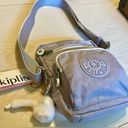 Kipling NWT -  | Gunne Tender Grey | Mini Backpack W/ Fuzzy Charm | So Cute Photo 7