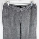 Talbots  Size 8 Pants Linen Silver Sparkly Metallic Cropped Capri Trousers 270 Photo 3