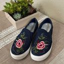 Comfort View Jean Rose Appliqué Slip On Shoes Size 8.5M Photo 0