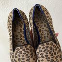 Rothy's  "The Loafer" Mocha Spot Leopard Print Loafers Size 6.5 Photo 2