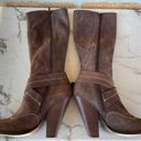 Antik Denim  tall brown suede boots size 8 Photo 8