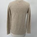 Michael Kors Michael  Cashmere Cardigan Zip Front V Neck Pockets Beige Womens XS Photo 6