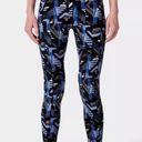 Sweaty Betty Power UltraSculpt High-Waisted 7/8 Leggings Blue Linear Shadow Photo 0