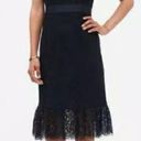 Banana Republic NWT  Factory Navy Blue Lace Dress Size 6 Photo 1