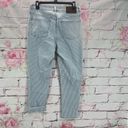 J.Crew  Mercantile Women's High Rise Piper Stripe Skinny Jeans Blue Size 29 Photo 6