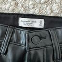 Abercrombie & Fitch Abercrombie Leather Pants (26 short) Photo 4