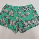 Kut From The Kloth  Linen Floral Short Photo 0