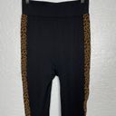 Lane Bryant Plus Size C-D Black Animal Print Seamless High Waisted Leggings Photo 2