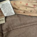 Ruff Hewn  Women Jeans Sz 10 33x31 Straight Brown Denim Belted Western Boho Photo 5