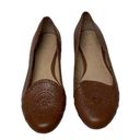 Jack Rogers  Brown Leather Sandals Slip On Ballet Casual Flats Women Size 6 Photo 0