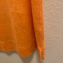 J.Jill  Orange 100% Linen Tank Top Size Medium Photo 4