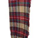 infinity Funky Monkey Women’s Plaid Fall Winter Blanket  Scarf‎ Wrap Tan Red New​ Photo 0