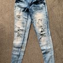 Ymi Acid Washed Ripped Wanna Better Butt Skinny Jeans Photo 0