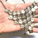 American Eagle  Outfitters silver tone statement necklace Photo 4