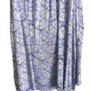 Fresh Produce  Blue Floral Print Faux Wrap Dress. Size Large. Photo 5