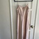 BHLDN Cali Satin cowl neck midi slip dress Photo 5