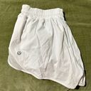 Lululemon White Hotty Hot Low Rise 2.5” Shorts Photo 1