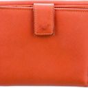 Salvatore Ferragamo  Burnt Orange Authentic WALLET Very Good Condition Photo 7