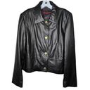 Anne Klein  Leather Jacket Photo 0