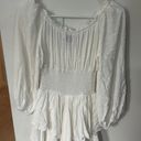 Princess Polly White Romper Photo 0