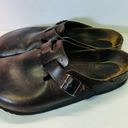 Birkenstock  Boston Clogs Habana Brown Oiled Leather 40Size 8.5 Women’s Slide On Photo 0