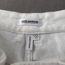 Good American  good curve ivory white cropped new without tags jeans Photo 9