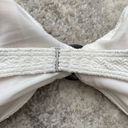 Abercrombie & Fitch White Texture Cinched O Ring Swim Bandeau Bikini Top NEW Photo 6