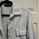 Forever 21  cream colored shacket size small Photo 3