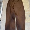 Edikted Brown Wide Leg Sweatpants Photo 3