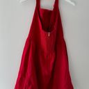 Reformation Red Sheri Linen Mini Dress 12 Photo 6