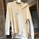 The Comfy Chunky Vanilla Pullover Sweater Oversized Small Popcorn Hoodie Women Small Photo 0