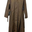 London Fog 𝅺 Vintage 60's Tan Button Up Removable Liner Trench Coat Sz 8 Photo 3