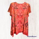Live and let live Multi colors & Designs Blouse w Sheer Sleeves And Sequins Wm 1X Photo 2